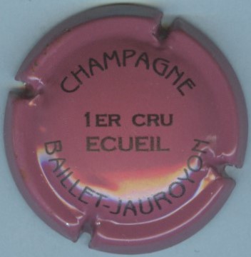 Capsule de champagne BAILLET-JAUROYON Mauve et noir